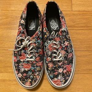 Floral Vans